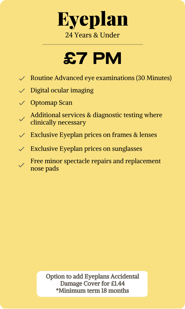 Eyeplan 24 Under Fees