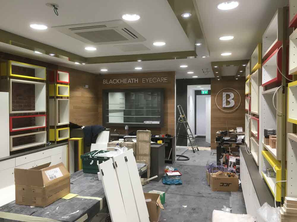 Blackheath Eyecare refit January 2016