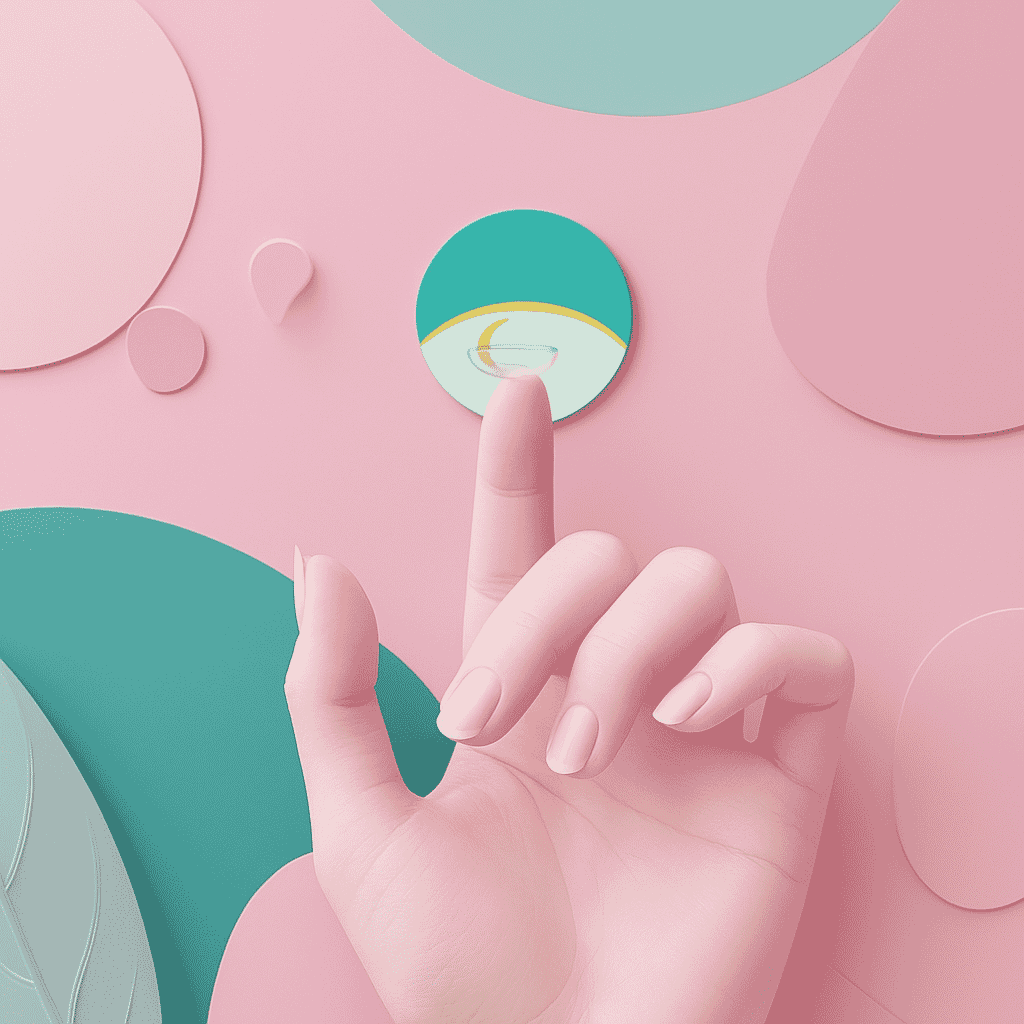 Contact lens fitting at Eyediology London opticians