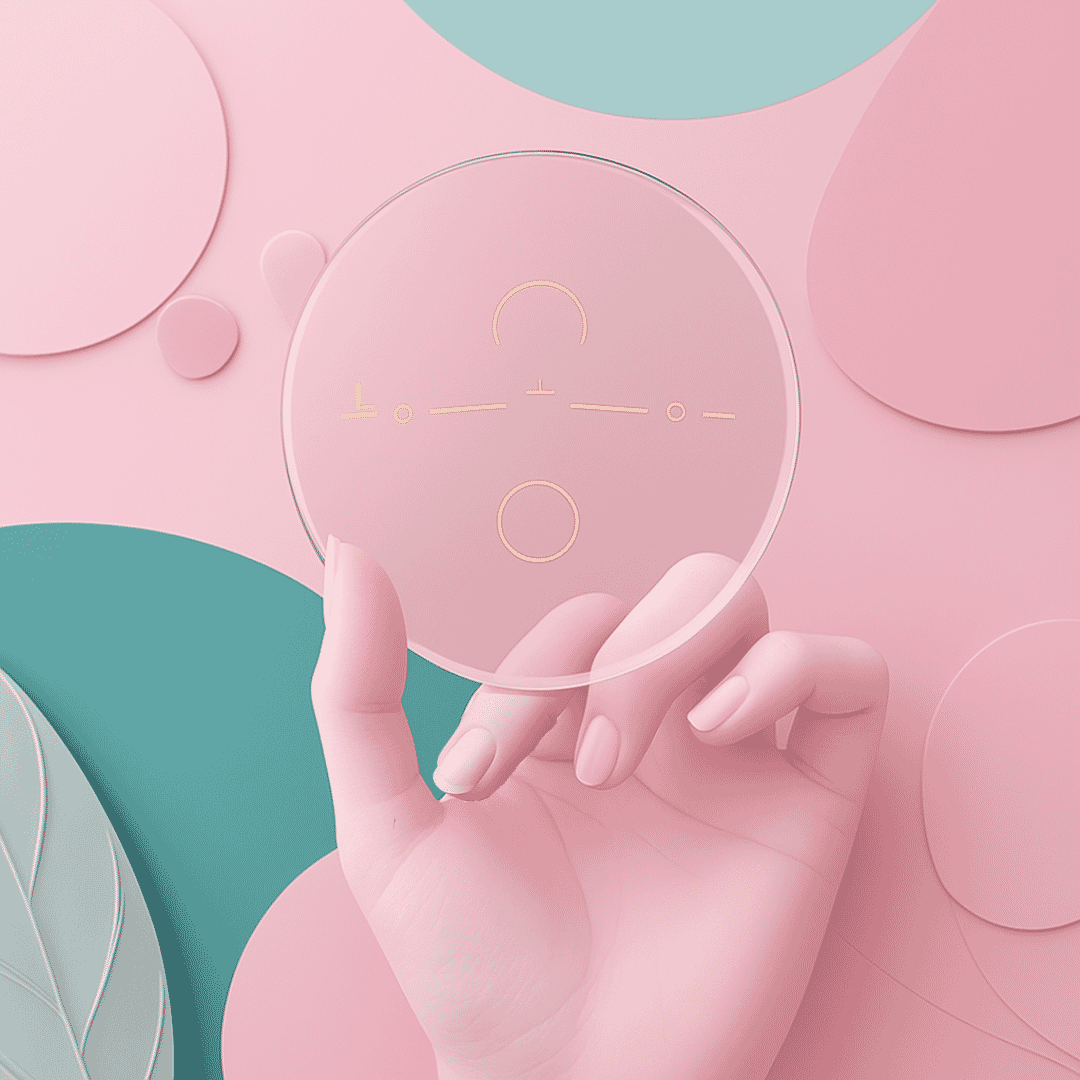 Varifocal glasses lens uncut at Eyediology London opticians